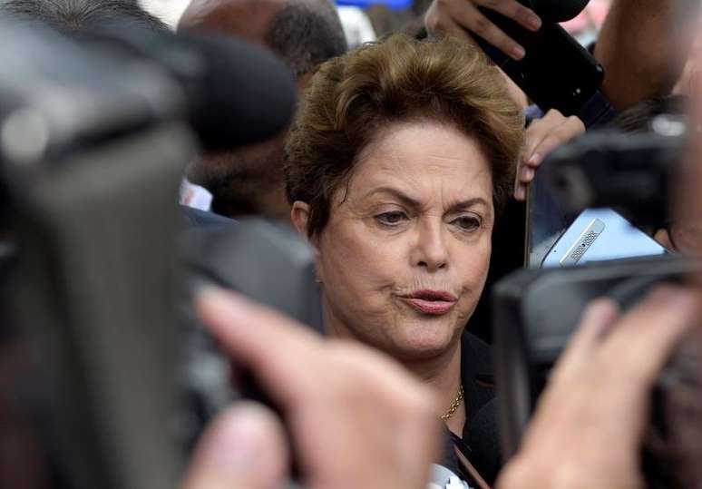 Dilma Rousseff em Belo Horizonte
REUTERS/Washington Alves