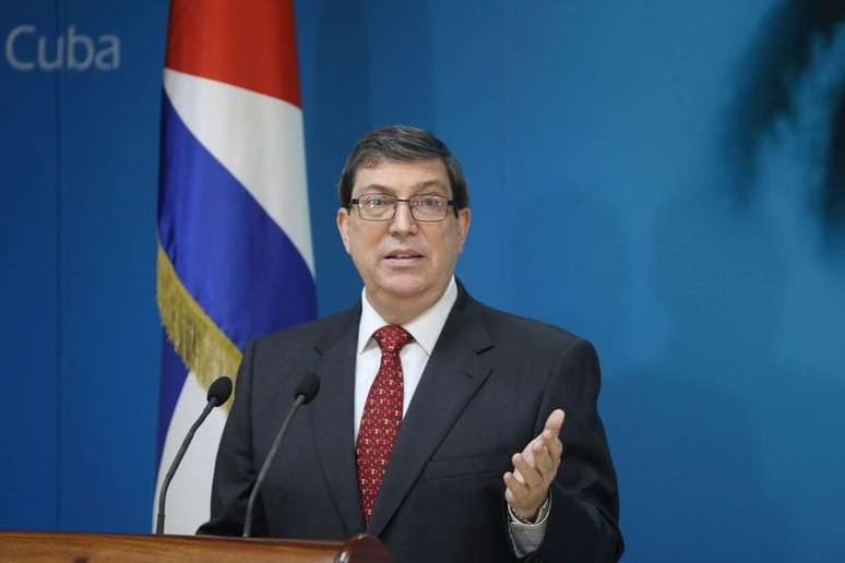 Chanceler de Cuba, Bruno Rodríguez 
 22/10/2020   REUTERS/Alexandre Meneghini