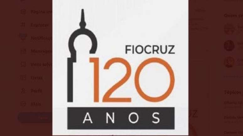 O logotipo da Fiocruz faz referência ao prédio que a instituição ocupa, no Rio de Janeiro, e pode ter confundido Mayra Pinheiro