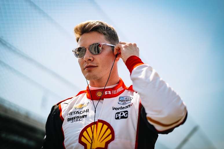 Josef Newgarden vai largar no fundo do grid 