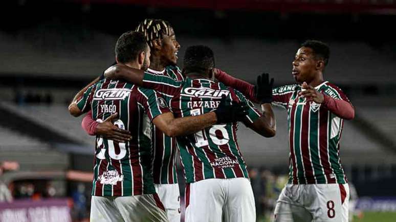 Fluminense venceu fora de casa e avançou de fase na Libertadores (Foto: Lucas Merçon/Fluminense)