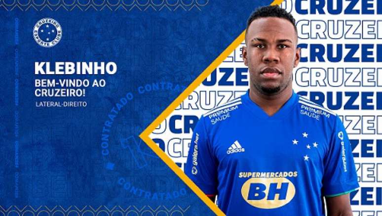 Klebinho fez sua formação na base no time carioca-(Divulgação/Cruzeiro)