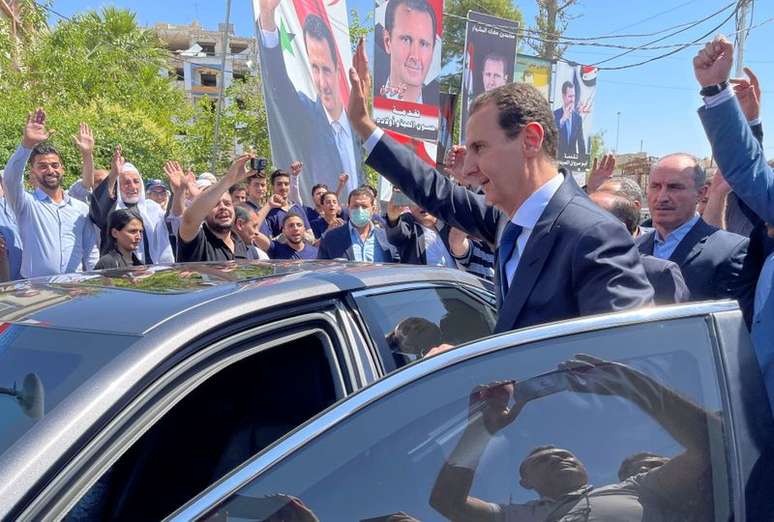 Presidente sírio, Bashar al-Assad
26/05/2021
REUTERS/Kinda Makieh 