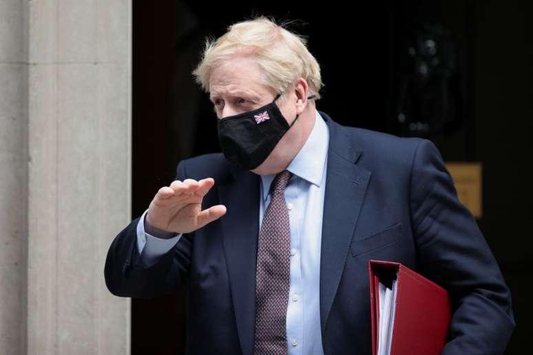 Premiê britânico, Boris Johnson
REUTERS/Hannah McKay