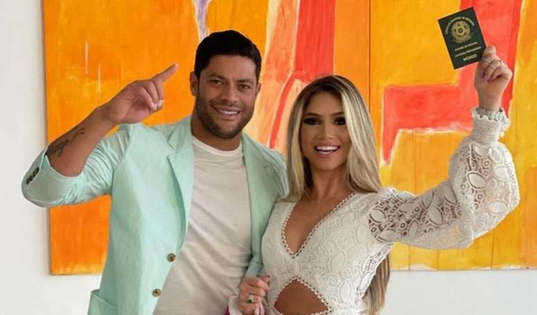 Hulk elogiou a mulher pelas redes sociais (Foto: Reprodução/Instagram)