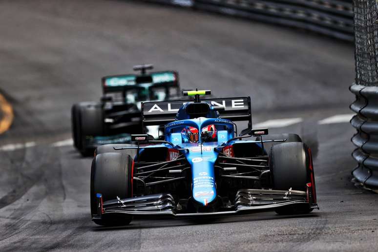 Esteban Ocon foi responsável pelos únicos pontos da Alpine em Mônaco 