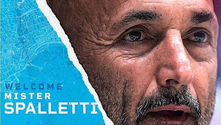 Luciano Spalletti assume o comando do Napoli