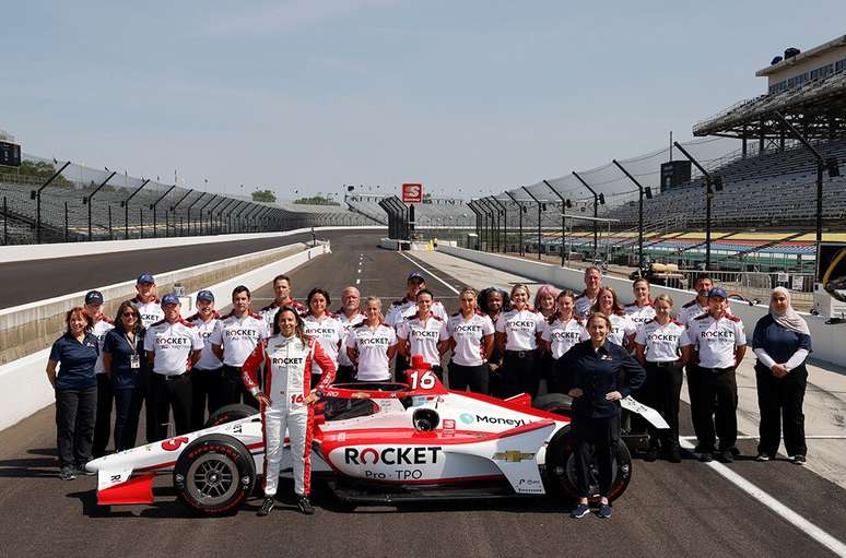 Equipe Paretta Autosport preparada para a disputa da 105ª edição da Indy 500.