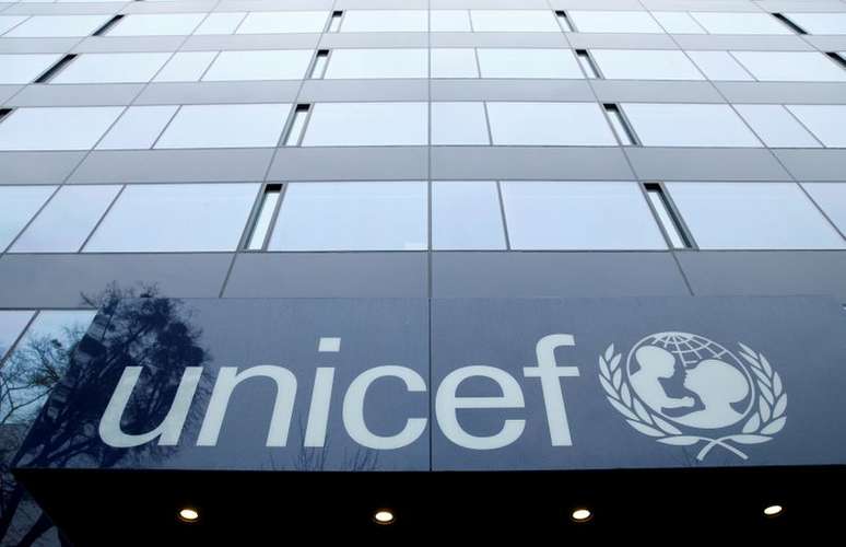 Logo da Unicef em Genebra, Su&iacute;&ccedil;a
30/01/2017 REUTERS/Denis Balibouse/Foto de Arquivo