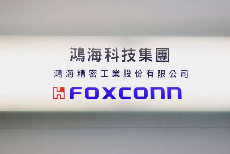 Logo da Foxconn em Taipé, Taiwan 
12/11/2020
REUTERS/Ann Wang
