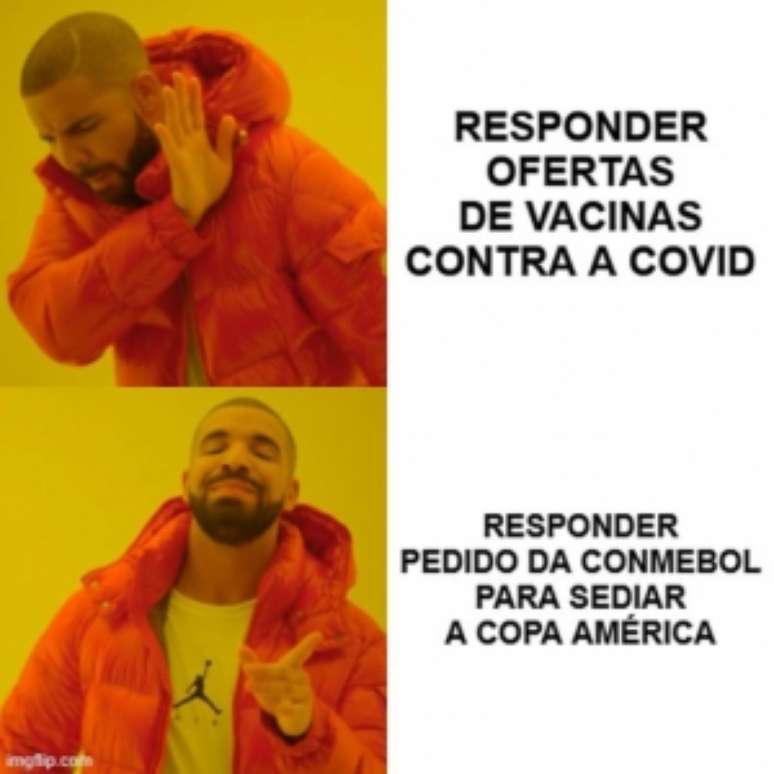 Torcedores ironizaram ações do Governo Federal (Reprodução/Twitter)