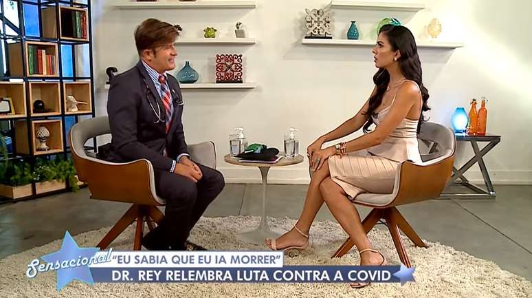 Dr. Rey e Daniela Albuquerque formaram boa dupla no ‘Dr. Hollywood’, na RedeTV!