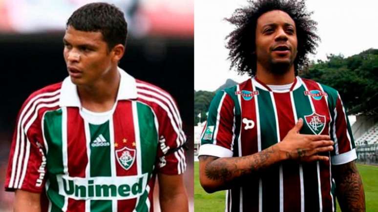 Thiago Silva e Marcelo foram cotados pela torcida no Fluminense (Montagem LANCE!)