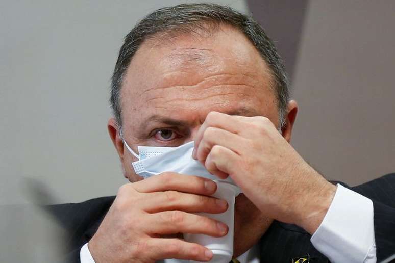 Ex-ministro da Saúde Eduardo Pazuello
19/05/2021
REUTERS/Adriano Machado