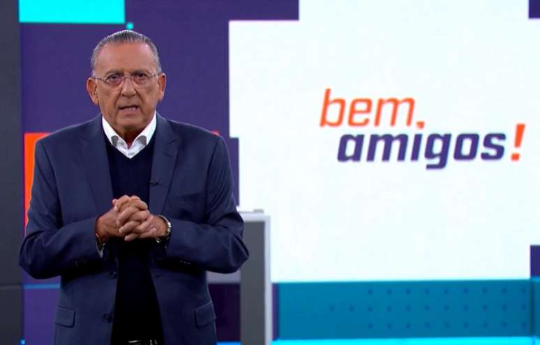Galvão Bueno não gostou da mudança da sede da Copa América (Foto: Reprodução/SporTV)