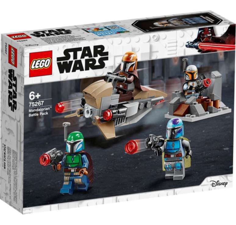 O Lego: Mandalorian Battle Pack está saindo por R$ 149,50 na Amazon.