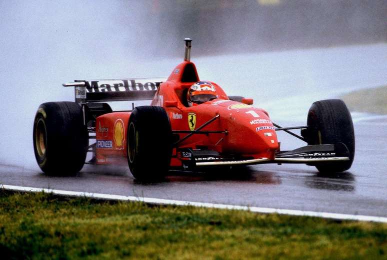 Michael Schumacher venceu o GP da Espanha de 1996 