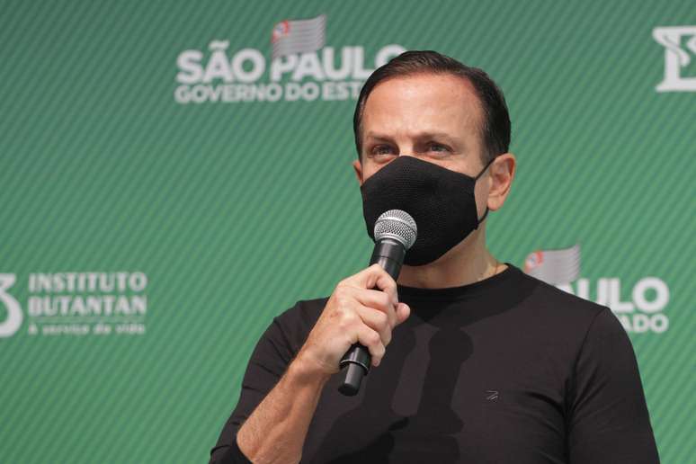 Doria critica fala de Bolsonaro sobre uso de máscara
