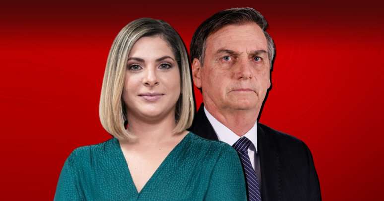 Diante das câmeras, Daniela Lima não esconde desaprovação a falas e atitudes do presidente Bolsonaro