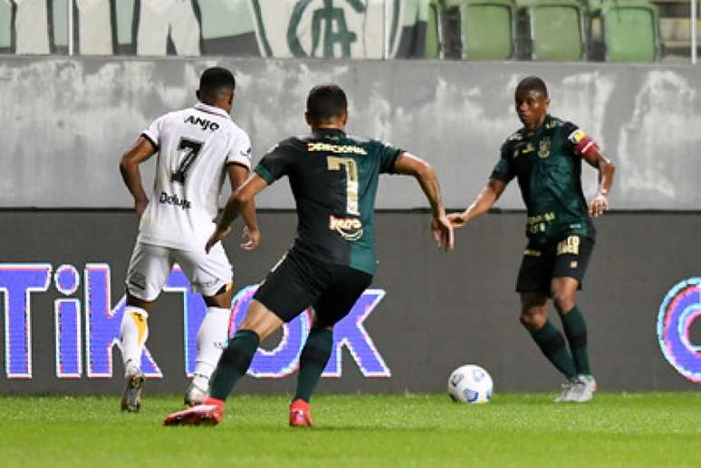 O Coelho não teve uma jornada pouco inspirada no duelo contra o Tigre de Santa Catartina-(Mourão Panda/América-MG)