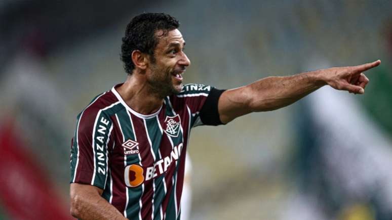 Fred abriu o placar para o Fluminense na vitória da Copa do Brasil (Foto: LUCAS MERÇON / FLUMINENSE FC)