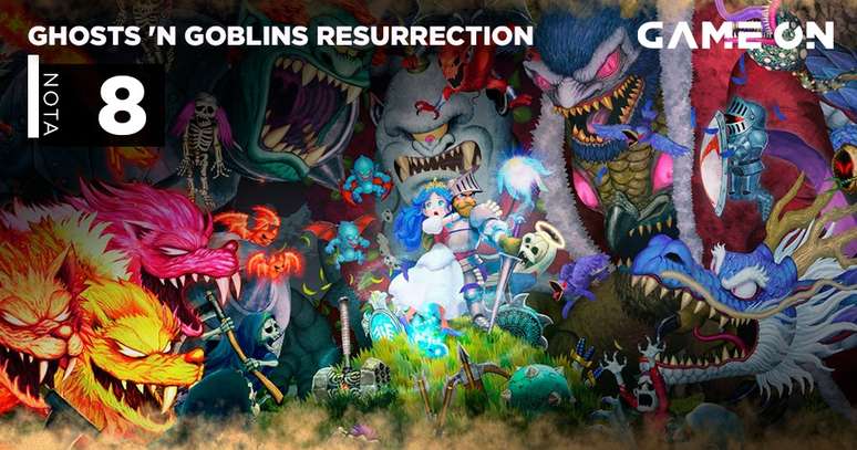 Ghosts n' Goblins Ressurrection  - Nota 8