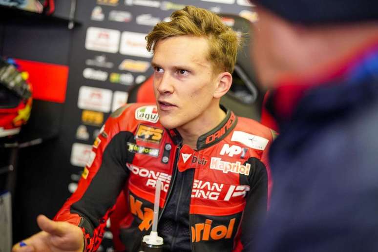 Gabriel Rodrigo novamente andou bem na sexta-feira 