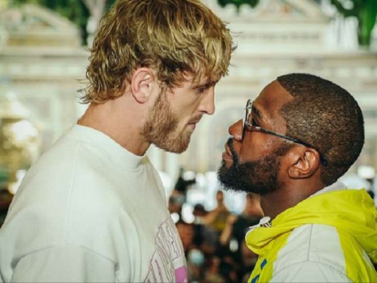 Maywaeather e Logan Paul se enfrentam no próximo domingo (Foto: Reprodução/Instagram/@showtimeboxing)