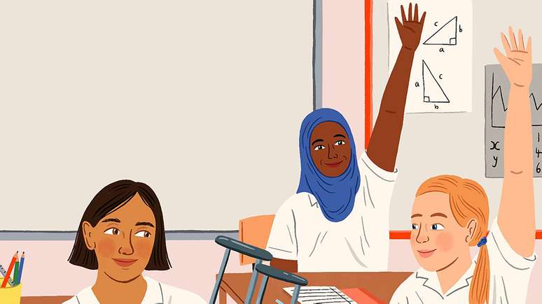 As meninas seguem em desvantagem no n&iacute;vel prim&aacute;rio: em todo o mundo, h&aacute; 5,5 milh&otilde;es a mais de meninas do que de meninos desta idade fora da escola, segundo a Unicef