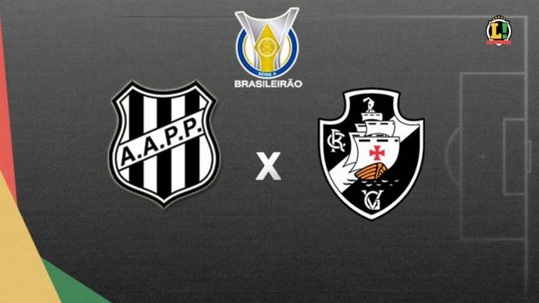 Último duelo entre Vasco e Ponte Preta aconteceu em 2017 , e os cariocas venceram (Montagem Lance!)