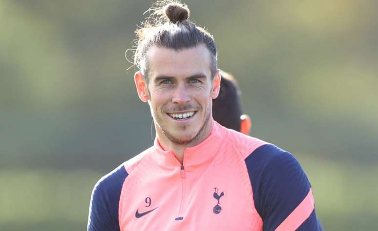Bale pelo Tottenham na temporada 2020/2021 (Foto: Divulgação / Tottenham)