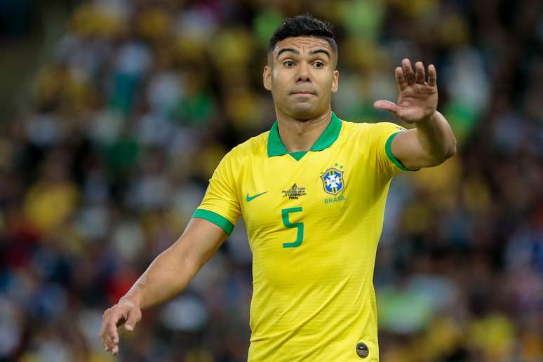 Casemiro, jogador da Seleção Brasileira de futebol