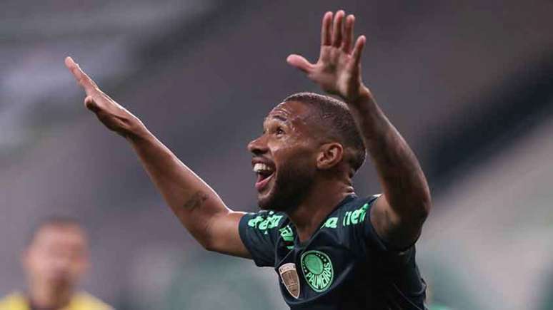 Wesley foi o homem do jogo em noite inspirada no Allianz Parque (Cesar Greco/Palmeiras)