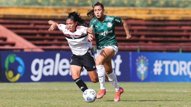 São Paulo e Palmeiras empatam pelo Brasileiro Feminino
