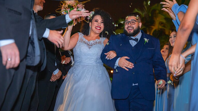 Kathleen e Victor no casamento; ele conta que at&eacute; mesmo os pastores da igreja questionaram se eles estavam realmente preparados para seguir um relacionamento t&atilde;o rigoroso