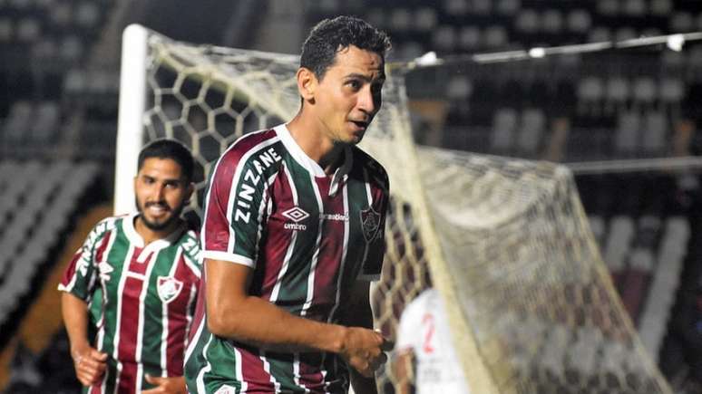 Ganso em campo pela camisa do Fluminense (FOTO: MAILSON SANTANA/FLUMINENSE FC)