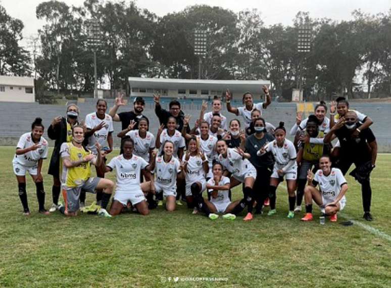 As Vingadoras já realizaram uma campanha superior a da temporada passada no Brasileiro Feminino-(Divulgação/Atlético-MG)