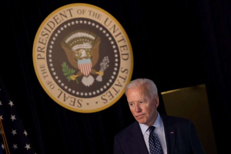 Presidente dos EUA, Joe Biden, na Casa Branca
02/06/2021 REUTERS/Carlos Barria