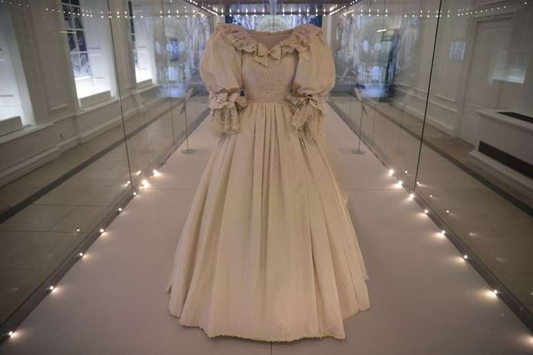 Vestido de casamento da princesa Diana
 7/6/2021   REUTERS/Hannah McKay