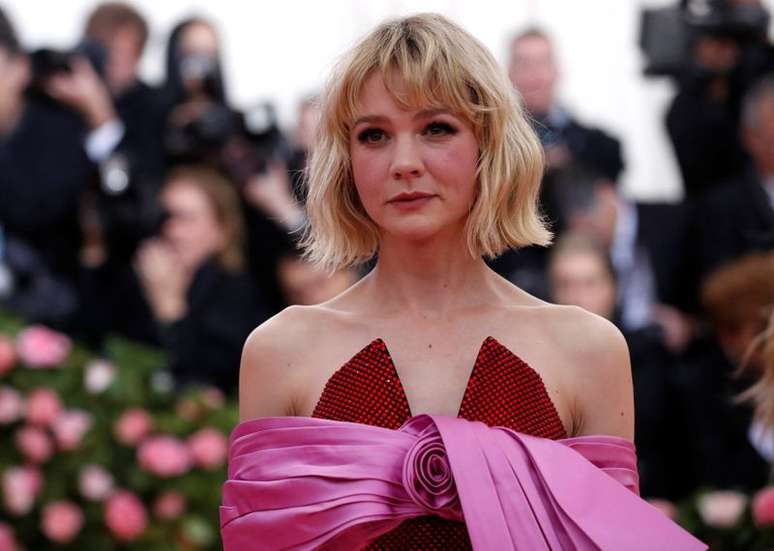 Carey Mulligan no Metropolitan Museum of Art Costume em Nova York 
 6/5/2019    REUTERS/Mario Anzuoni