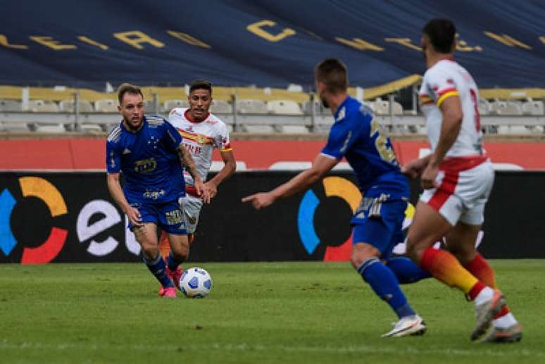 O time celeste venceu os baianos na ida por 1 a 0 e precisa de um empate para seguir na Copa do Brasil-(Gustavo Aleixo/Cruzeiro)