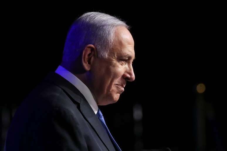 Primeiro-ministro de Israel, Benjamin Netanyahu, em Jerusal&eacute;m
06/06/2021 REUTERS/Ronen Zvulun