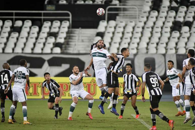 Coritiba quer impugnação de jogo contra o Botafogo