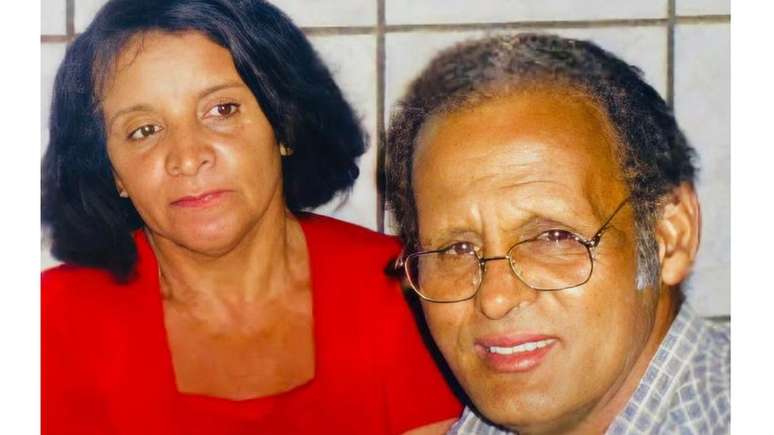 Maria e Paulo Alves: os dois ficaram juntos por 47 anos e tiveram três filhos