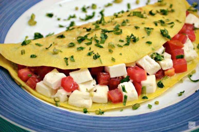 Guia da Cozinha - Crepioca de abobrinha: lanche de tarde pronto em 10 minutos