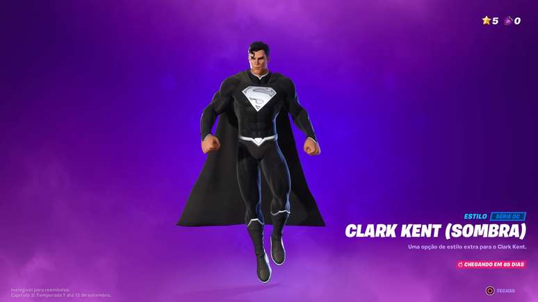 Fortnite - Clark Kent Sombra