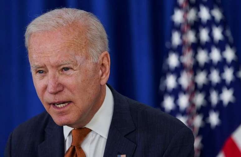 Presidente dos EUA, Joe Biden, em Rehoboth Beach, no Estado norte-americano de Delaware
04/06/2021 REUTERS/Kevin Lamarque