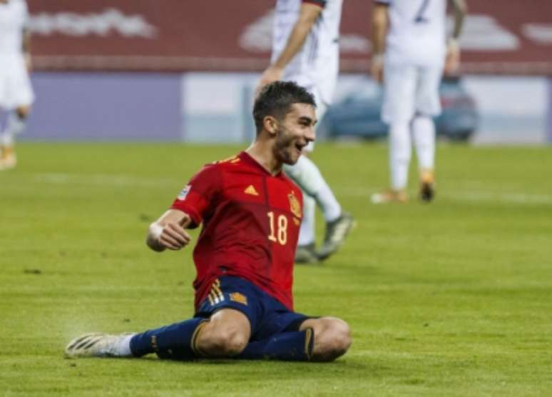 Ferrán Torres foi reserva com Guardiola no Manchester City (Foto: Divulgação / Federação Espanhola de Futebol)