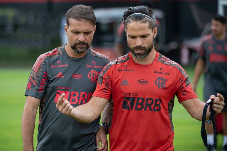 Mauricio Souza comandará o Flamengo contra o Coxa (Foto: Alexandre Vidal/Flamengo)