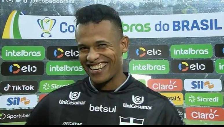 Diogo Silva, o herói do Galo (Reprodução: SporTV)